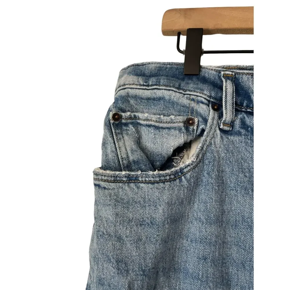 Abercrombie and Fitch The 90s Straight Ultra High Rise Jeans Size 18 / 34 Short
